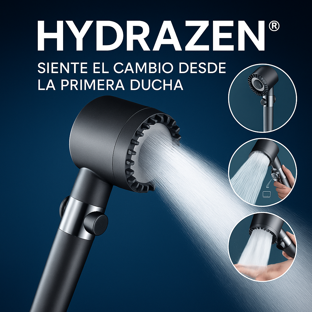 HYDRAZEN® SIENTE EL CAMBIO DESDE LA PRIMERA DUCHA